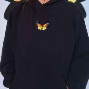 BRANDY MELVILLE BUTTERFLY HOODIE